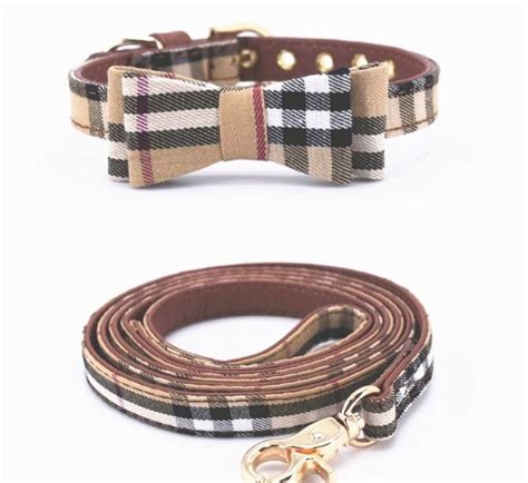 burberry dog collar and lead|burberry dog collars and leashes.